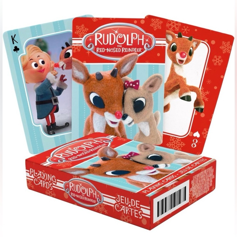 RUDOLPH the Red Nose Reindeer Playing Cards Christmas